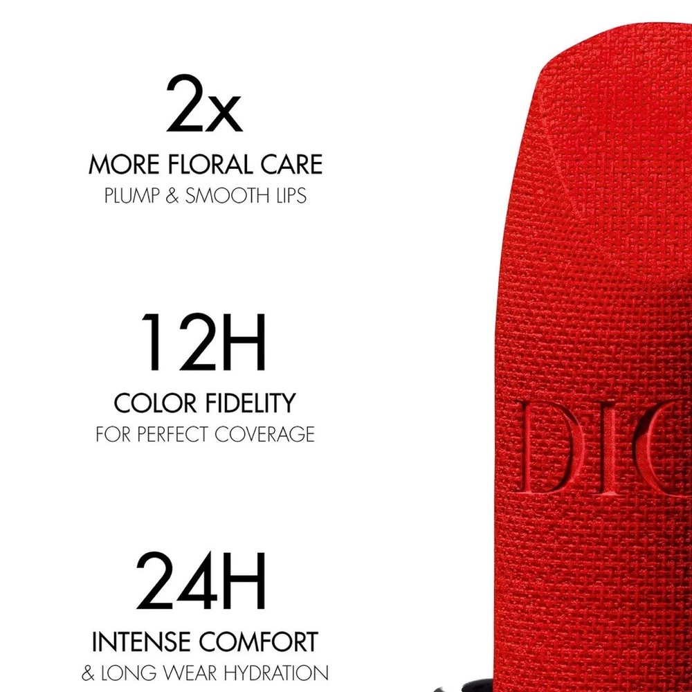 Retails:$50 Dior Rouge Lipstick Multiple Shades & Finishes Refillable Case NWOB - Picture 2 of 11
